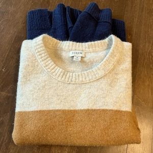 J. Crew Colorblock Sweater
